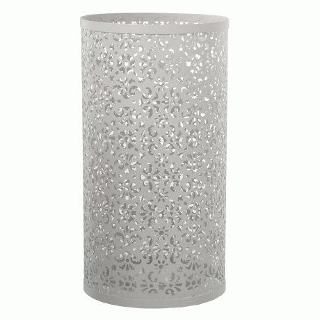 Chapeleiro Suporte Guarda Chuvas de Metal Pintado Branco